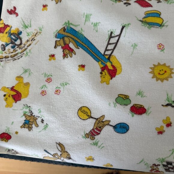 Winnie The Pooh Vintage Baby Receiving Blanket - Picture 2 of 7